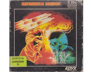 Impossible Mission u. manual (bånd)(dobbeltæske) (Commodore 64) 