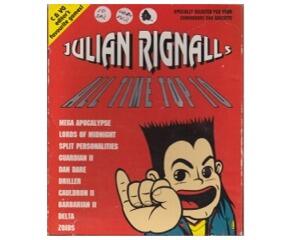 Julian Rignall's All Time Top Ten u. manual (bånd) (papæske) (Commodore 64)