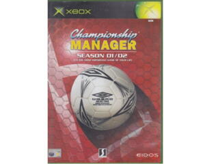 Championship Manager : Season 01/02 (forseglet) (Xbox)