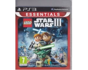 Lego : Star Wars III : The Clone Wars (essentials) (forseglet) (PS3)