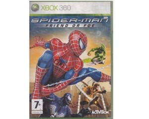 Spider-man : Friend or Foe (forseglet) (Xbox 360)