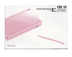 Nintendo DS Lite (Pink) m. kasse (u. indlæg) og manual