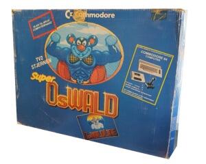 Commodore 64C m. kasse  og manual (Super Oswald Bundle)