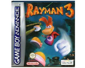 Rayman 3 m. kasse og manual (GBA)