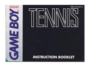 Tennis (UKV) (GameBoy manual)