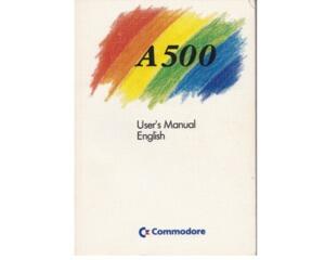 Manual til A500 (engelsk)