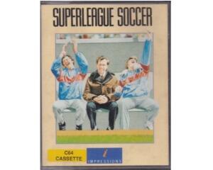 Superleague Soccer u. manual (bånd) (dobbeltæske) (Commodore 64)