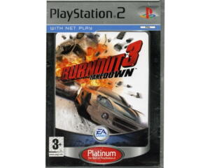 Burnout 3 : Takedown (platinum) u. manual  (PS2) 