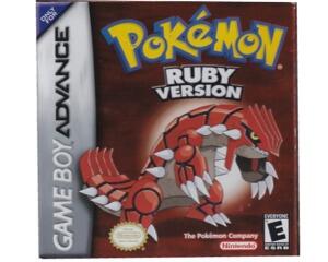 Pokemon : Ruby Version (US) m. kasse (GBA)