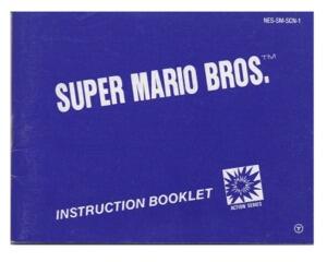 Super Mario Bros. (SCN) (Nes manual)
