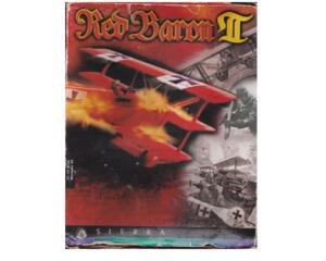Red Baron II m. kasse (slidt) og manual (CD-Rom)