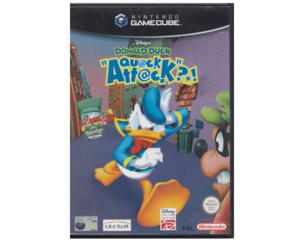 Donald Duck : Quack Attack (tysk kasse) u. manual  (GameCube)