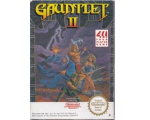 Gauntlet II (scn) m. kasse og manual (NES)