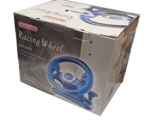 Racing Wheel til PS2 Rat og pedaler m. kasse og manual