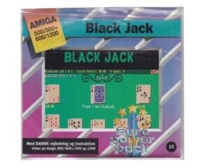 Black Jack (euro power pack) m. kasse og manual (Amiga)