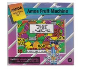 Amos Fruit Machine (euro power pack) m. kasse og manual (Amiga)