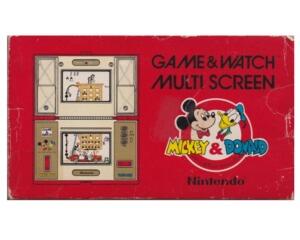 Mickey & Donald m. kasse og manual (Nintendo DM-53)