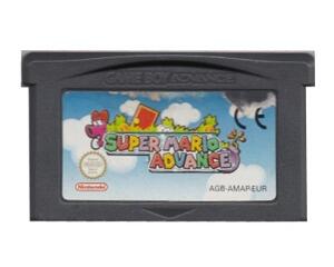 Super Mario Advance : Super Mario Bros. 2 (dårlig label) (GBA)