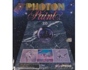 Photon Paint 2.0 m. kasse (slidt) og manual (Amiga)