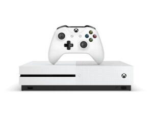 Xbox One S 500 GB (hvid) (uorig controller) m. kasse og manual