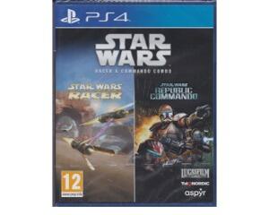 Star Wars : Racer / Star Wars : Repiblic Commando (ny vare) (PS4)