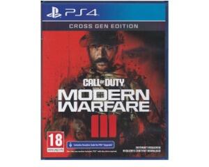 Cal of Duty : Modern Warfare III (PS4)