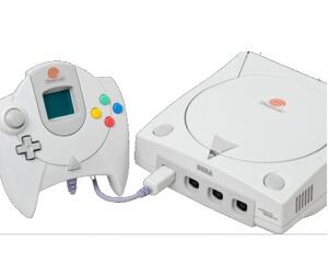 Dreamcast m. 1 pad (jap) (regionsfri)