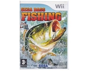 Sega Bass Fishing m. fiskestang adaptor (Wii)
