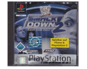 WWF : Smackdown 2 (platinum) u. manual (PS1)