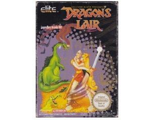 Dragons Lair (frg) m. kasse (slidt) og manual (NES)