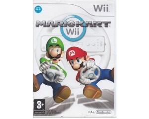 Mario Kart u. rat (cover skadet) (Wii)