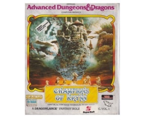 AD&D Champions of Krynn (Amiga) (1mb) m. kasse og manual