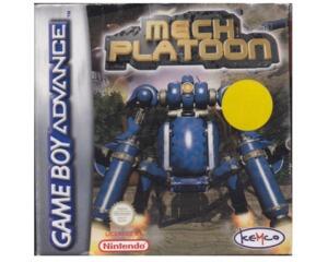 Mech Platoon m. kasse (slidt) og manual (GBA)