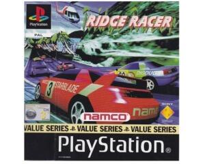 Ridge Racer (value series) (EUR) (slidt) (PS1 front indlæg)