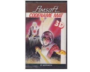 Codename Mat 3D(bånd) m. kasse og manual (Amstrad)