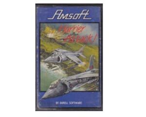 Harrier Attack (bånd) m. kasse og manual (Amstrad)