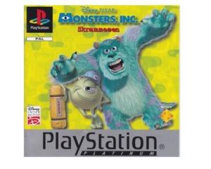 Monsters, INC. : Skræmmeøen (EUR) (platinum) (PS1 manual)