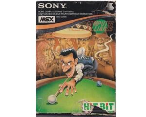 Computer Billiards m. kasse (slidt) (Sony MSX Hit Bit)