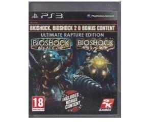 Bioshock / Bioshock 2 (ultimate rapture edition) (forseglet) (PS3)