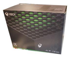 Xbox Series X 1 TB (sort) m. kasse og manual