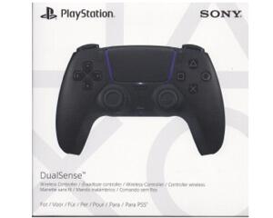PS5 Controller (sort) m. kasse og manual (orig)