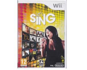 Let's Sing m. mikrofon (Wii)