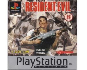 Resident Evil (platinum) (UKV) (PS1 manual)