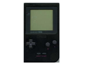 Game Boy Pocket (GBP) (skærmfejl) sort u. batteridæksel