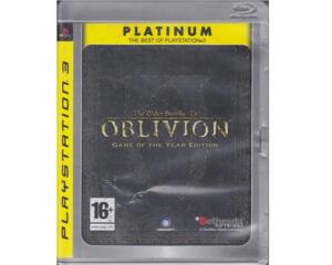 Elder Scrolls IV : Oblivion (Game of the Year Edition) (platinum) u. manual (PS3) 