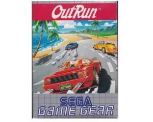 Outrun m. kasse og manual (Game Gear)