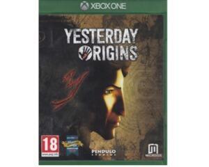 Yesterday Origins (Xbox One)