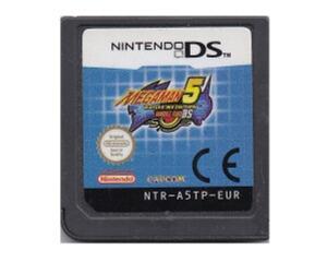 Mega Man 5 : Battle Network : Double Team DS u. kasse og manual (Nintendo DS)