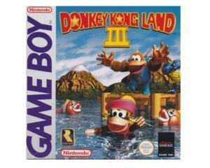 Donkey Kong Land 3 (ukv) m. kasse og manual (GameBoy)