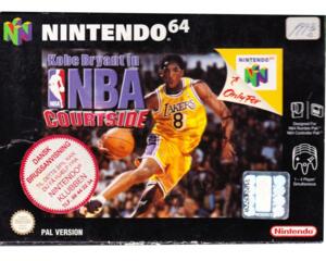 NBA Courtside (misfarvet) m. kasse og manual (N64)